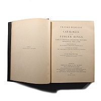 Archaeological Books - Dalton - Franks Bequest Catalogue of the Finger Rings, Early Christian, Medieval and Later