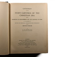 Archaeological Books - Dalton - Catalogue of Ivory Carvings of the Christian Era