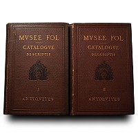 Archaeological Books - Catalogue du Musee Fol - Antiquities, Volume I & II