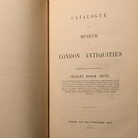 Archaeological Books - Roach Smith - Catalogue of the Museum of London Antiquities