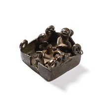 Indian Bronze Hanging Animal Diorama