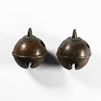Post Medieval Bronze Crotal Bell Group