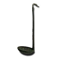 Roman Bronze Duck-Headed Ladle