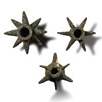 Western Asiatic Spiked Bronze Macehead Group