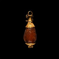 Hellenistic Gold Amphora-Shaped Pendant