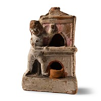 Romano-Egyptian Terracotta Votive Figure of Eros