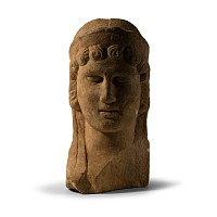 Roman Marble Janiform Herm Head of Ariadne and a Maenad