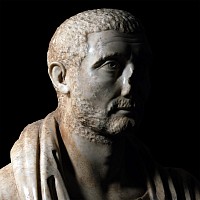 Roman Life-Size Marble Statue of an Important Magistrate