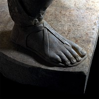 Roman Life-Size Marble Statue of an Important Magistrate