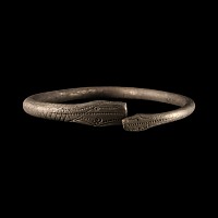 Romano-Celtic Silver Snake Bracelet
