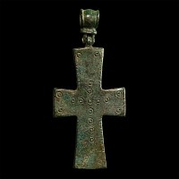 Viking Age Bronze Cross Pendant