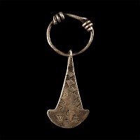 Viking Age Silver Axehead Pendant