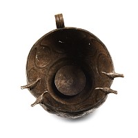 Medieval Period Silver Cup with Birds
