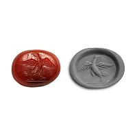 Roman Carnelian Gemstone with Eagle