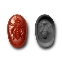 Roman Carnelian Gemstone with Bee