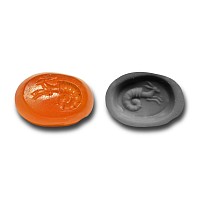 Roman Carnelian Gemstone with Sea Creature
