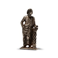 Post Medieval Silver Statuette of Jupiter