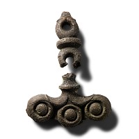 Iron Age Celtic Bronze Mirror Handle