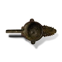 Roman Bronze Oil Lamp Filler