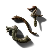 Roman Bronze Animal Mount Group