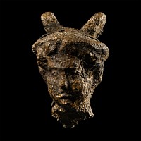 Roman Bronze Statuette Head of Mercury
