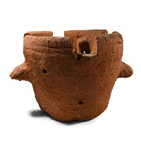 Heavy Cypriot Pottery Brazier