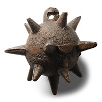 Iron Spiked Macehead