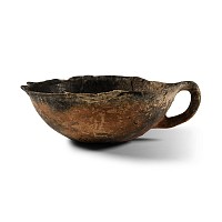 Cypriot Ceramic Drinking Bowl