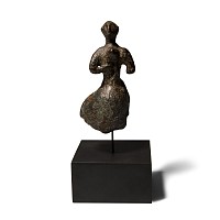 Minoan Bronze Statuette of a Lady