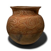 Very Large Ban Chiang Period Painted Storage Jar