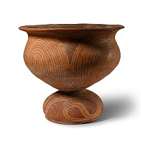 Large Ban Chiang Period Painted Chalice