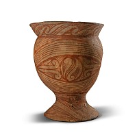 Ban Chiang Period Painted Chalice