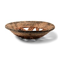 Cypriot Bichrome Ware Openwork Dish