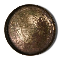 Khorasan Bronze Dish with Foxes