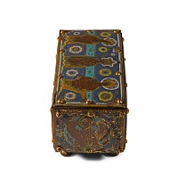 Medieval Chrismatory with Limoges Panels