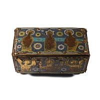 Medieval Chrismatory with Limoges Panels