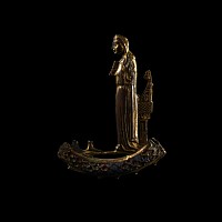 Medieval Crozier Head with the Virgin Annunciate