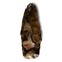 Stone Age Knapped Flint Handaxe