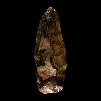 Stone Age Knapped Flint Handaxe