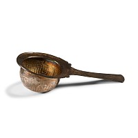 Roman Silver Wine Strainer