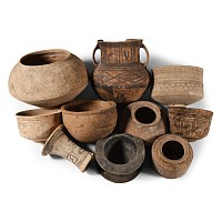 Greek and Indus Valley Terracotta Vessel Collection