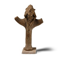 Archaic Greek Terracotta Standing Figure