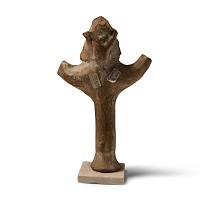 Archaic Greek Terracotta Standing Figure