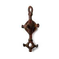 Western Asiatic Bronze Pendant with Cross