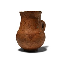Phoenician Painted Terracotta Cup