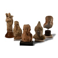 Phoenician Terracotta Figure Collection