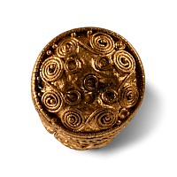 Pre Viking Scandinavian Gold Aroma Bucket Pendant
