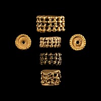 Western Asiatic Granulated Gold Bead Set