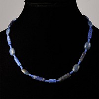 Bactrian Style Lapis Lazuli Bead Necklace
