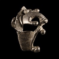 Roman Silver Bow Brooch